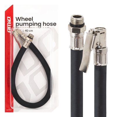 Hjulpumpeslange sæt 1/4" AMIO-04503