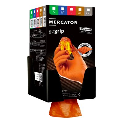 Sort GoGrip kurveholder til Mercator GoGrip ONE-BY-ONE handskerum