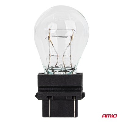 Halogenpære P27/7W 12V 27/7W W2.5X16q 10 stk. AMIO-04513