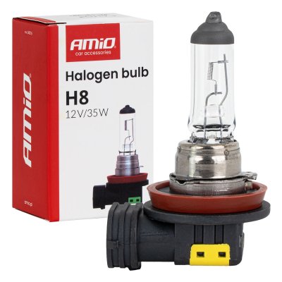 Halogenpære H8 12V 35W PGJ19-1 AMIO-04516