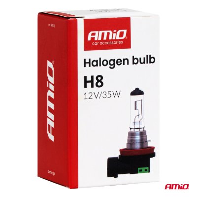 Halogenpære H8 12V 35W PGJ19-1 AMIO-04516
