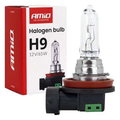 Halogenpære H9 12V 65W PGJ19-5 AMIO-04518