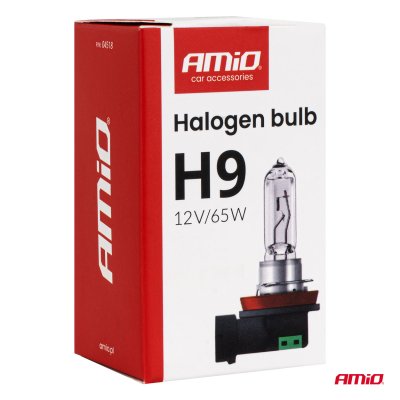 Halogenpære H9 12V 65W PGJ19-5 AMIO-04518