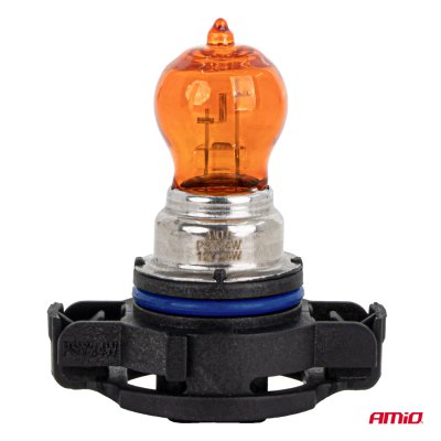 Halogenpære PSY24W 12V 24W PG20-4 AMBER AMIO-04519