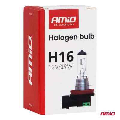 Halogenpære H16 12V 19W PGJ19-3 AMIO-04521