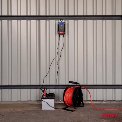 Digital batterioplader AGM GEL STD LiFePo4 MAX 4A 6/12V PRO HOOK AMIO-04531
