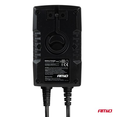 Digital batterioplader AGM GEL STD LiFePo4 MAX 4A 6/12V PRO HOOK AMIO-04531