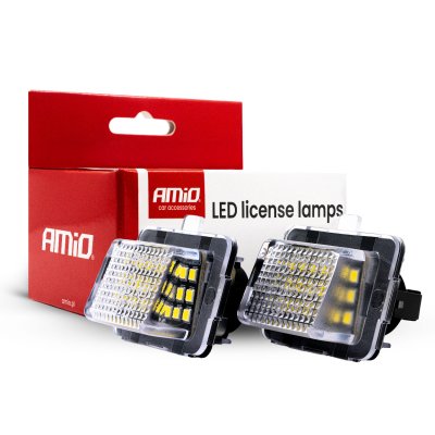 LED registreringsnummerlamper CLP08 MERCEDES-BENZ AMIO-04547