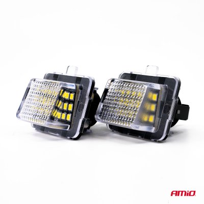 LED registreringsnummerlamper CLP08 MERCEDES-BENZ AMIO-04547