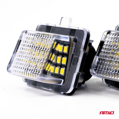 LED registreringsnummerlamper CLP08 MERCEDES-BENZ AMIO-04547
