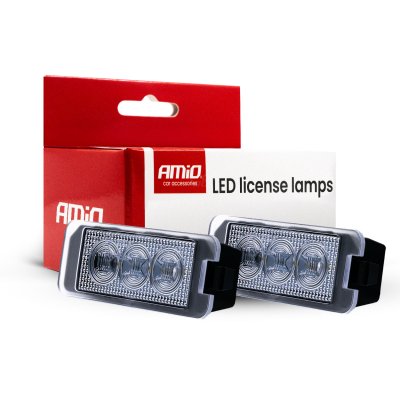 LED nummerplade lamper CLP12 HP MAN, SEAT, VW AMIO-04553