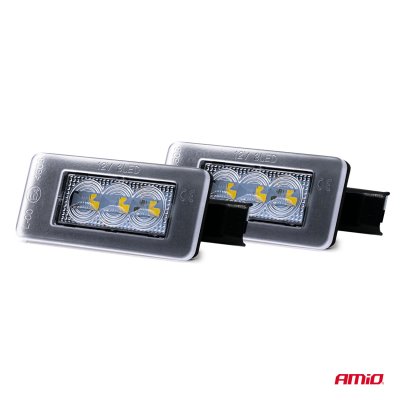 LED nummerpladelygter CLP13 HP SMOKED CITROËN, PEUGEOT AMIO-04556
