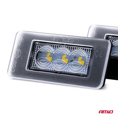 LED nummerpladelygter CLP13 HP SMOKED CITROËN, PEUGEOT AMIO-04556