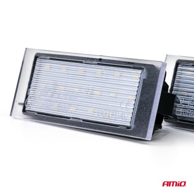 LED nummerplade lamper CLP23 DACIA, MERCEDES-BENZ, NISSAN, OPEL, RENAULT AMIO-04566