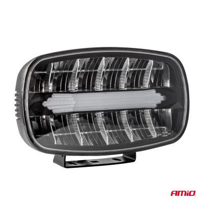 LED langdistance forlygte med positionslys funktion 109W 12V 24V AMIO-04535