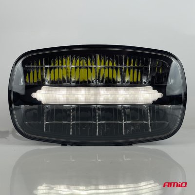 LED langdistance forlygte med positionslys funktion 109W 12V 24V AMIO-04535