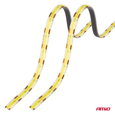 Fleksible LED COB strimler, hvide 2x30 cm 12 V AMIO-04569