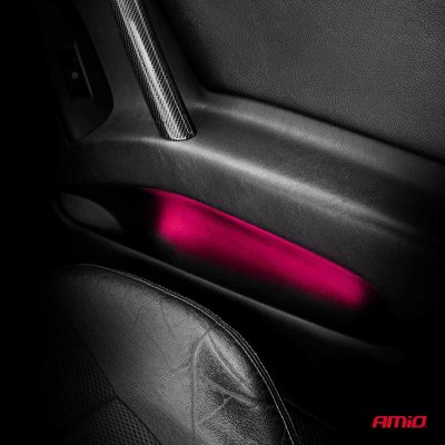Fleksible LED COB-strips, pink 2x30 cm 12 V AMIO-04570