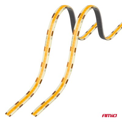Fleksible LED COB strimler, rav 2x30 cm 12 V AMIO-04572