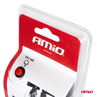 Fleksible LED side strips røde 2x30cm 12V AMIO-04576