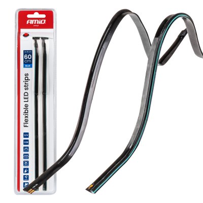 Fleksible LED COB side-strips blå 2x30cm 12V AMIO-04578