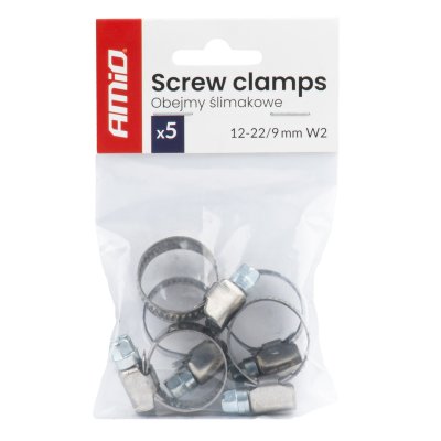 Klemmetang 5 stk 12–22 mm/9 mm W2 AMIO-04581