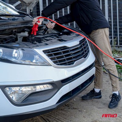 Boosterkabler 220A 3m TÜV AMIO-04593