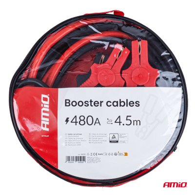 Boosterkabler 480A 4.5m TÜV AMIO-04595