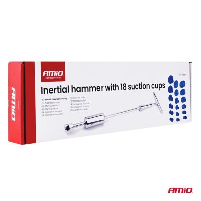 Inerti hammer med 18 sugekopper PDR AMIO-04597