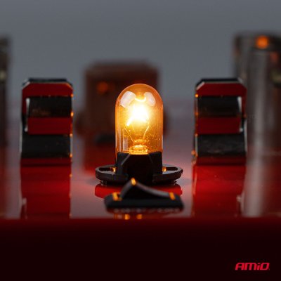 Halogenpærer WY5W 12V5W LumiTec CHROME 2 stk. AMIO-04628
