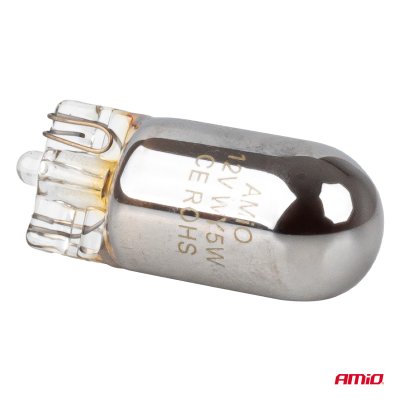 Halogenpærer WY5W 12V5W LumiTec CHROME 2 stk. AMIO-04628