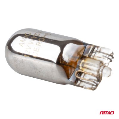 Halogenpærer WY5W 12V5W LumiTec CHROME 2 stk. AMIO-04628