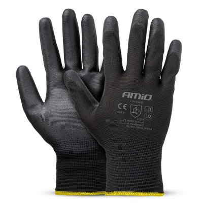 PU sikkerhedshandsker 4 stk Størrelse 10 (2 par), 3131X AMIO-04633