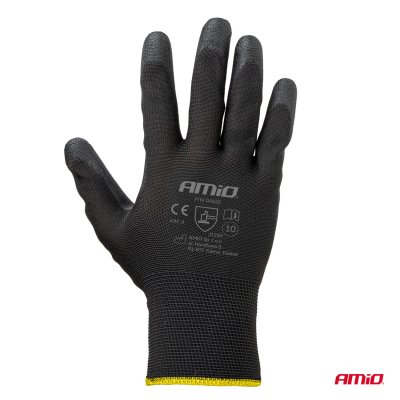 PU sikkerhedshandsker 4 stk Størrelse 10 (2 par), 3131X AMIO-04633