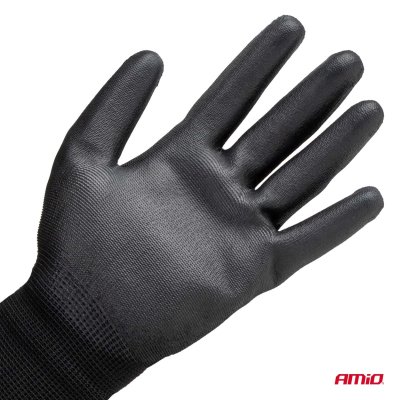 PU sikkerhedshandsker 4 stk Størrelse 10 (2 par), 3131X AMIO-04633