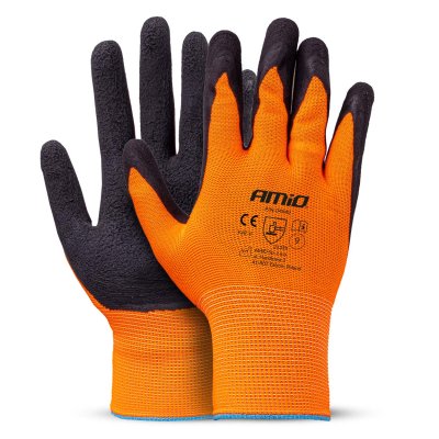 PE Latex skum sikkerhedshandsker 4 pcs Størrelse 9 (2 par), 2132X AMIO-04640