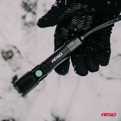 LED inspektionslampe 2xP50 1000mAh (BATT) AMIO-04671