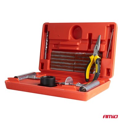 Tubeless dæk reparationssæt 38 stk AMIO-04693