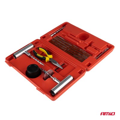 Tubeless dæk reparationssæt 38 stk AMIO-04693
