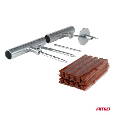 Tubeless dæk reparationssæt 38 stk AMIO-04693