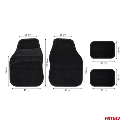 Tekstile bilmåtter TCM-02 AMIO-04696