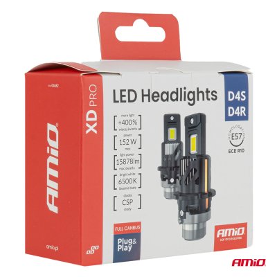 LED Forlygter XD PRO D4S D4R FULL CANBUS AMIO-04682