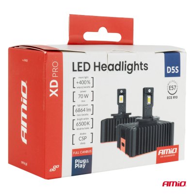 LED Hovedlys XD PRO D5S FULL CANBUS AMIO-04683