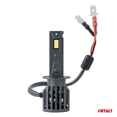 LED-forlygter Serie F25 SILVER FULL CANBUS H1 54W 12V 24V AMIO-04701