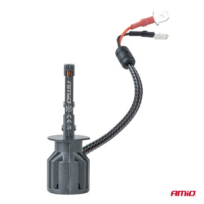 LED-forlygter Serie F25 SILVER FULL CANBUS H1 54W 12V 24V AMIO-04701