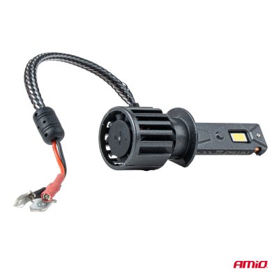 LED-forlygter Serie F25 SILVER FULL CANBUS H1 54W 12V 24V AMIO-04701