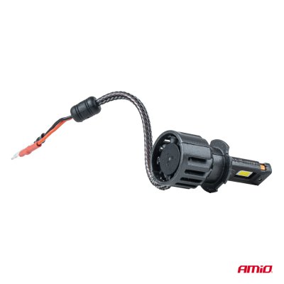 LED Forlygter Serie F25 SILVER FULL CANBUS H3 52W 12V 24V AMIO-04702
