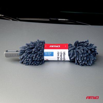 Mikrofiber chenille fælgbørste 7x7x37cm AMIO-04726