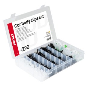 Karbodies klips sæt 290 stk. AMIO-04742