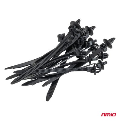Plastikhåndterer med clips 1211 stk. AMIO-04746